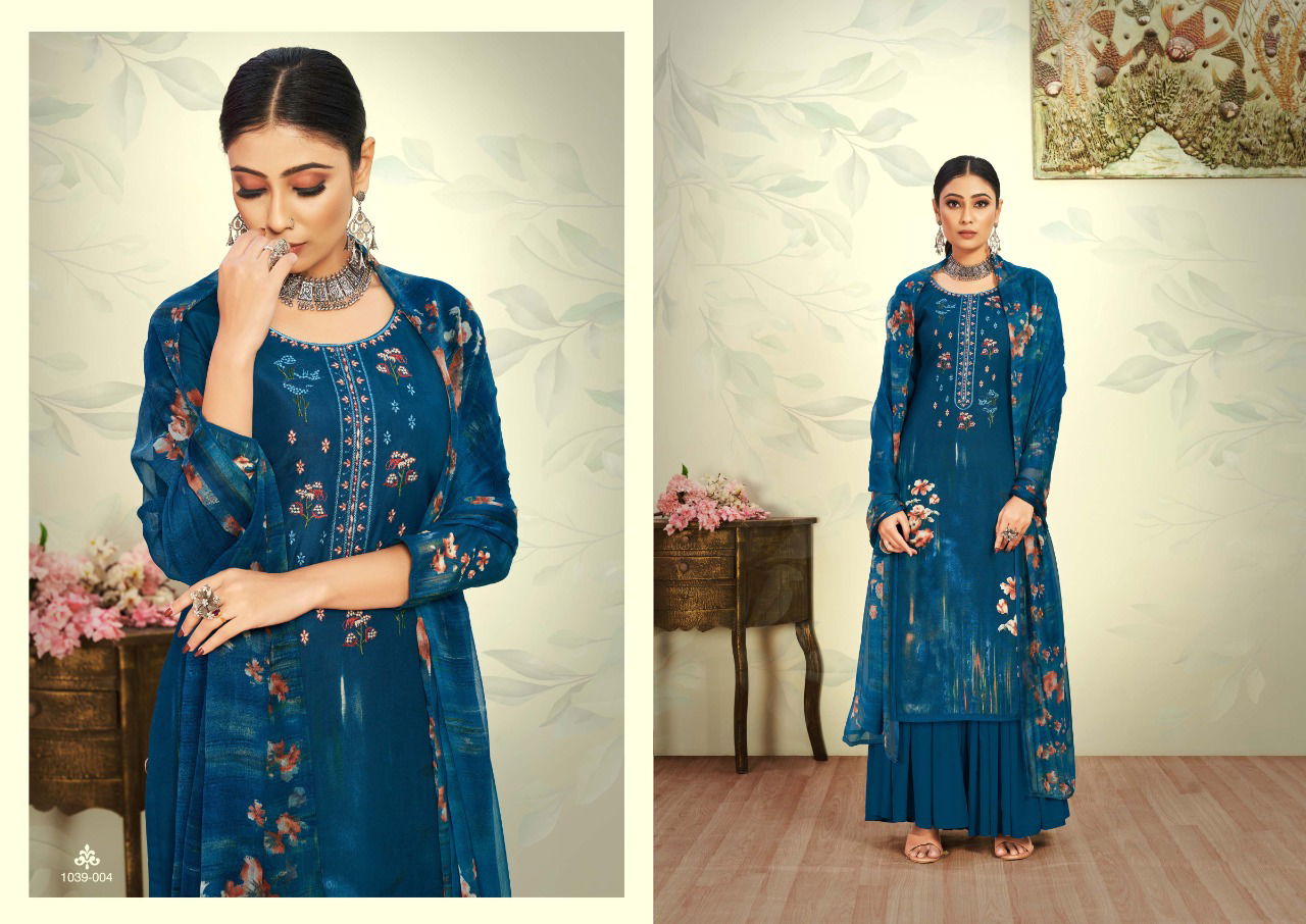 Romani Mareena New Designer Cotton Printed Ethnic Wear Designer Dress Material Collection